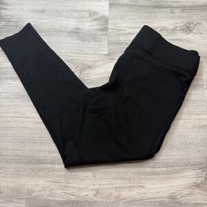 LOFT Black Stretch Leggings Pants LT Minimalist Career Chic